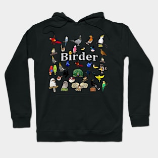 Bird Loving Birder Hoodie